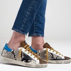 Golden Goose Superstar Leather Low Top Sneakers